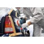 Bosch GEX 40-150 PROFESSIONAL Levigatrice a disco 12000 Giri/min 24000 OPM Nero, Blu, Grigio, Rosso 400 W (060137B201)