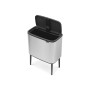 Brabantia 315848 bidone per la spazzatura 36 L Rettangolare Acciaio Acciaio inox