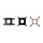 Dynatron L25-1 sistema di raffreddamento per computer Processore Raffreddatore di liquidi tutto in uno 4 cm Nero 1 pz