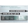 i-tec Metal USB-C Nano 3x Display Dock, 2x HDMI 1x USB-C video + Power Delivery 140W (C31NANOTRIPLEDOCKPD)