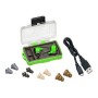 3M EEP-100 EU tappo per orecchie Tappo auricolare riutilizzabile Verde