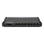 Mikrotik RB5009UPR+S+IN router cablato 2.5 Gigabit Ethernet, Gigabit Ethernet Nero