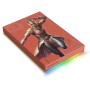 Seagate Okoye disco rigido esterno 2000 GB Rosso (STLX2000403)
