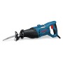 Bosch GSA 1100 E Professional 2700 spm (fogli per minuto) 1100 W Nero, Blu, Rosso (060164C800)
