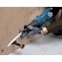 Bosch GSA 1100 E Professional 2700 spm (fogli per minuto) 1100 W Nero, Blu, Rosso (060164C800)