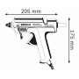 Bosch GKP 200 CE Pistola per colla a caldo Blu 500 W (0601950703)