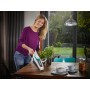 Leifheit PowerVac 2in1 Aspirapolvere a bastone 2 in 1 Batteria Secco Ciclonico Senza sacchetto Nero, Blu, Bianco (11925)
