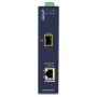 PLANET IGUP-805AT convertitore multimediale di rete 1000 Mbit/s Blu