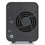 TerraMaster D2-320 array di dischi Desktop Nero