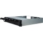 Inter-Tech 2U-2404L Supporto Nero, Argento (88887113)