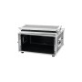 Roadinger 30107204 custodia per attrezzatura audio Custodia rigida Alluminio Nero, Argento