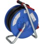 Brennenstuhl 1238010 prolunghe e multiple 30 m 3 presa(e) AC Esterno Nero, Blu, Rosso