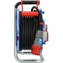 Brennenstuhl 1238010 prolunghe e multiple 30 m 3 presa(e) AC Esterno Nero, Blu, Rosso