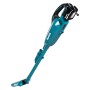 Makita DCL284FZ scopa elettrica Aspirapolvere a bastone 2 in 1 Batteria Secco Tessuto Senza sacchetto Nero, Turchese