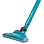 Makita DCL284FZ scopa elettrica Aspirapolvere a bastone 2 in 1 Batteria Secco Tessuto Senza sacchetto Nero, Turchese