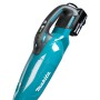 Makita DCL284FZ scopa elettrica Aspirapolvere a bastone 2 in 1 Batteria Secco Tessuto Senza sacchetto Nero, Turchese