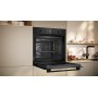 Neff B1CVD0AK3, forno da incasso con supporto vapore e Circo Therm, nero, EEK: A+