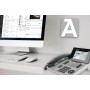 AGFEO ST 56 telefono IP Argento LCD (6101632)