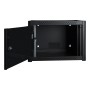 LOGON RWP07U45BL rack 7U Da parete Nero