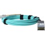 BlueOptics AOC-Q28-100G-15M-BO cavo InfiniBand e in fibra ottica QSFP28 Arancione