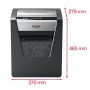 Rexel Momentum M510 distruggi documenti Taglio a frammenti Nero (2104575EU)