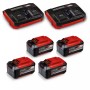 Einhell GP-CM 36/52 S Li BL Tagliaerba a spinta Batteria Nero, Rosso (3413320)