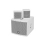 Omnitronic 20000728 altoparlante Bianco Cablato 130 W