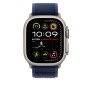 Apple Trail Loop blu (49 mm) - M/L - Titanio naturale (MXTW3ZM/A)
