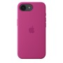 Apple Custodia in silicone per iPhone 16e - Fucsia (MD3W4ZM/A)