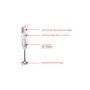 ESGE 95100 frullatore Frullatore ad immersione Bianco