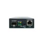 LevelOne GVT-2016 convertitore multimediale di rete 1000 Mbit/s Modalità multipla, Modalità singola Nero