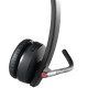 Logitech H820e Auricolare Wireless A Padiglione Ufficio Base di ricarica Nero (981-000512)