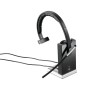 Logitech H820e Auricolare Wireless A Padiglione Ufficio Base di ricarica Nero (981-000512)