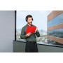 Logitech H820e Auricolare Wireless A Padiglione Ufficio Base di ricarica Nero (981-000512)