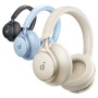 Soundcore Space One Auricolare Con cavo e senza cavo A Padiglione Musica e Chiamate Bluetooth Crema (A3035G21)