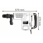 Bosch 0 611 316 703 martello perforatore 1500 W (0611316703)