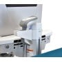 Ergotron StyleView Alluminio, Grigio, Bianco Pannello piatto Carrello multimediale (SV44-1342-2)