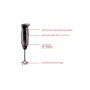 ESGE 95105 frullatore Frullatore ad immersione 45 W Nero