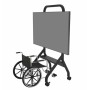 Peerless SR898-EUK Supporto per display espositivi 2,79 m (110") Nero