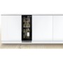 Bosch KUW20VHF0 cantina vino Cantinetta vino con compressore Da incasso Nero 21 bottiglia/bottiglie