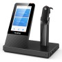Yealink WH67 UC cuffia e auricolare Sistema di audioconferenza personale Bluetooth Nero (WH67 UC) (1308041)