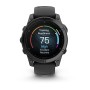 Garmin Fenix E 3,3 cm (1.3") AMOLED 47 mm Digitale 454 x 454 Pixel Touch screen Nero Wi-Fi GPS (satellitare) (010-03025-01)