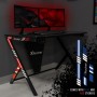 X Rocker 2020054 scrivania per computer Nero, Blu, Rosso