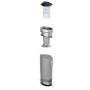 Rowenta RH1129 Aspirapolvere a bastone 2 in 1 Batteria Secco Senza sacchetto 0,4 L 100 W Viola, Alluminio