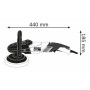 Bosch 0 601 389 000 levigatrice portatile Levigatrice orbitale 3000 Giri/min 1400 W (0601389000)