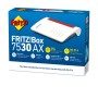 FRITZ!Box 7530 AX router wireless Gigabit Ethernet Dual-band (2.4 GHz/5 GHz) Bianco (20002944)