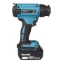 Makita DHG181ZJ pistola a caldo Pistola ad aria calda 200 l/min 550 °C Nero, Colore foglia di tè