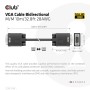CLUB3D CAC-1710 cavo e adattatore video 10 m VGA (D-Sub) Nero