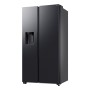 SAMSUNG RS70F66KCFEF, affiancati (acciaio inossidabile (scuro), modalità AI Energy, collegamento idrico fisso)