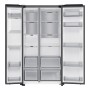 SAMSUNG RS70F66KCFEF, affiancati (acciaio inossidabile (scuro), modalità AI Energy, collegamento idrico fisso)